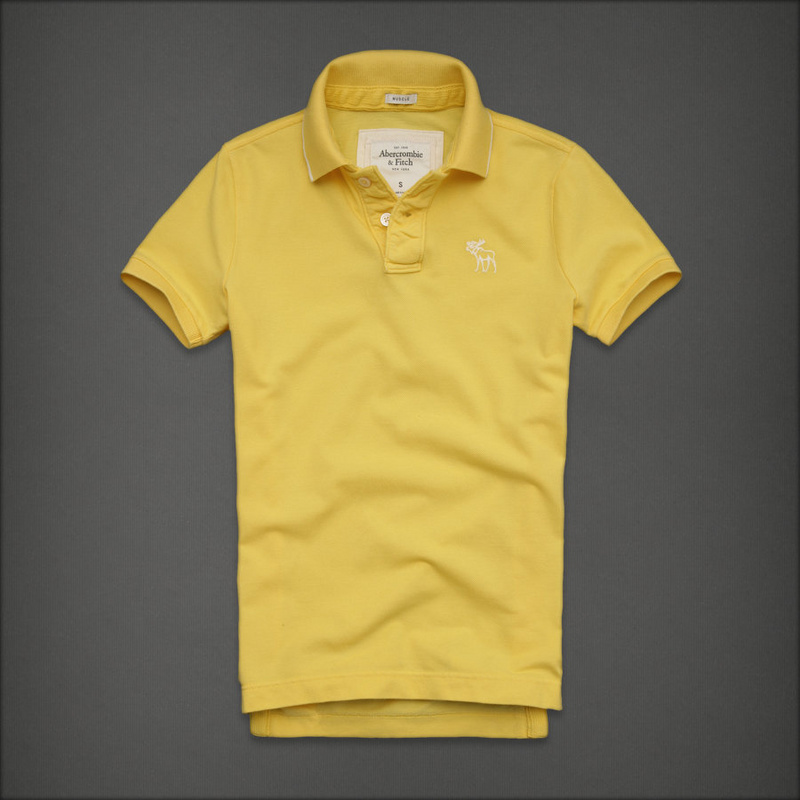 Abercrombie Fitch Hombres Polo Corto Remera AF7052